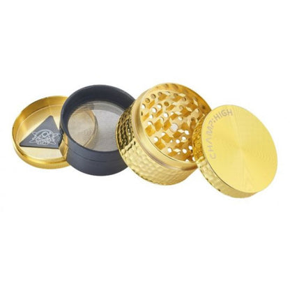 Champ High Aluminium Grinder – 4-teilig, Ø 52 mm